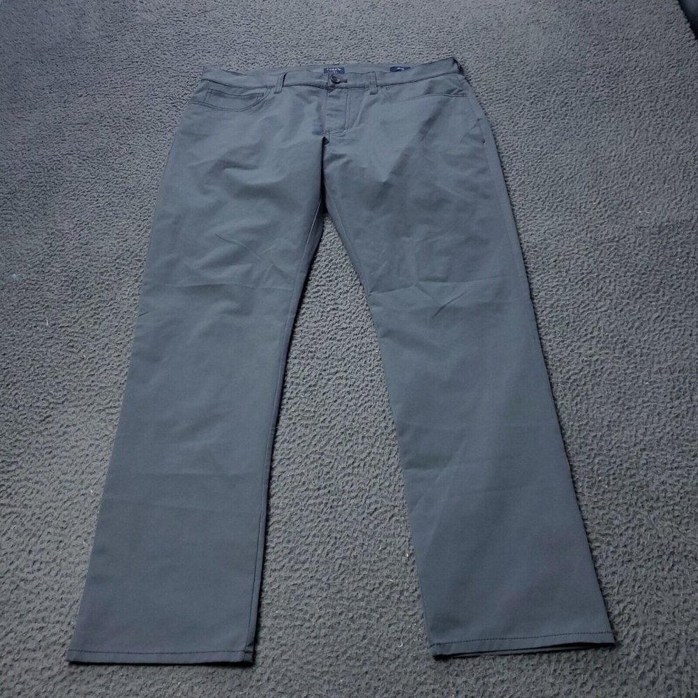 J. Crew Lightweight Flex Slim Pants Gray Mens Size 34 x30